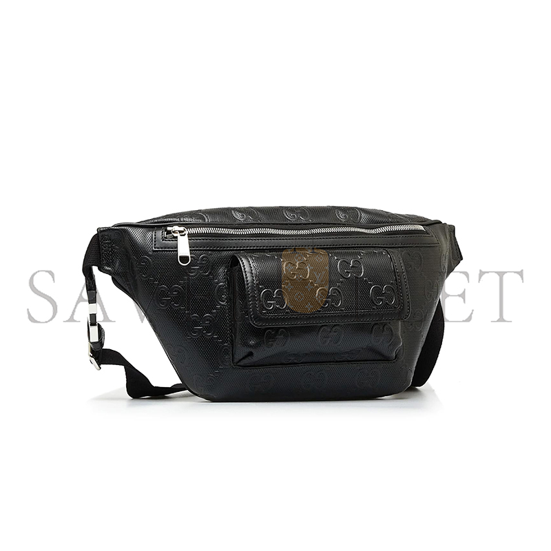 GUCCI GG EMBOSSED BELT BAG 645093 (28*18*8cm)